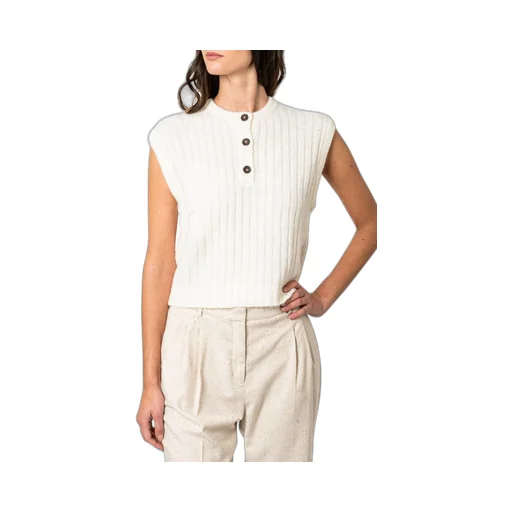 Ribbed Knit Vest