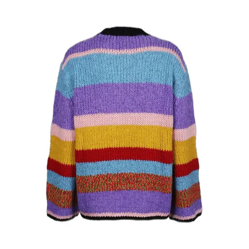 Striped Knit Sweater