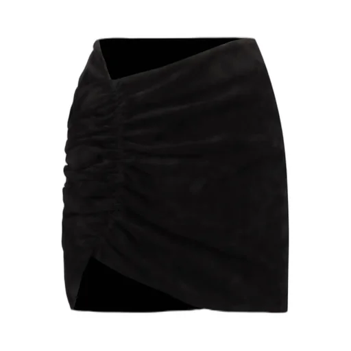 Ruched Mini Skirt