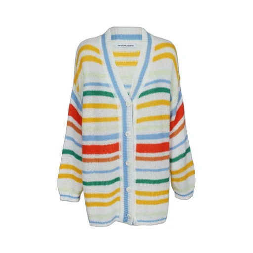 Striped Knit Cardigan