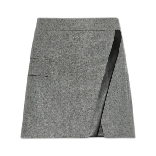 Asymmetric Wrap Skirt
