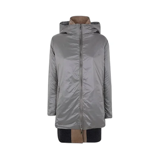 Reversible Hooded Coat