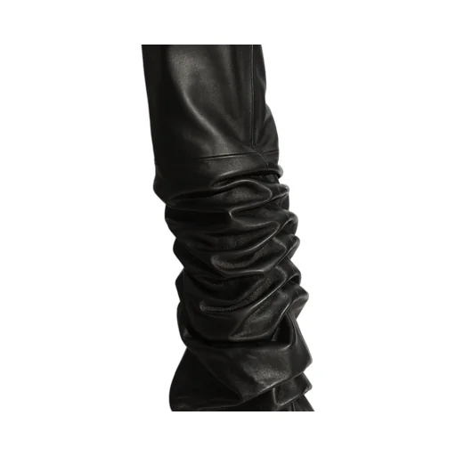 Ruched Flare Trousers