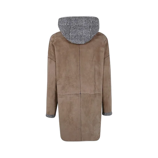 Reversible Hooded Coat