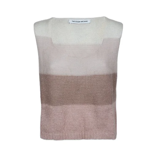 Striped Knit Vest