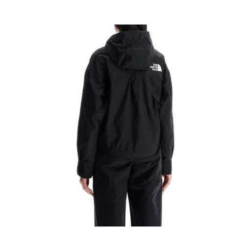 Logo Print Hooded Jacket