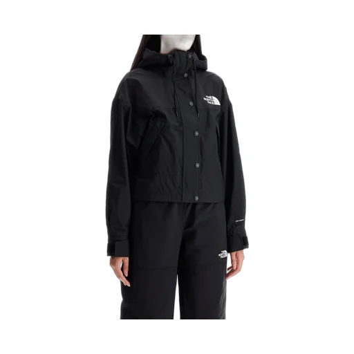 Logo Print Hooded Jacket
