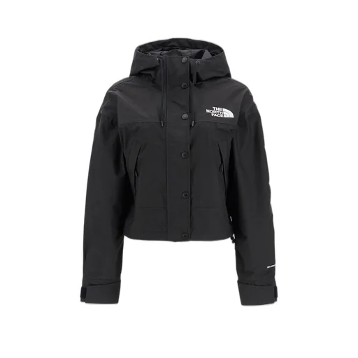 Logo Print Hooded Jacket