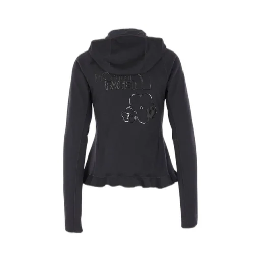 Ruffled Hem Hoodie