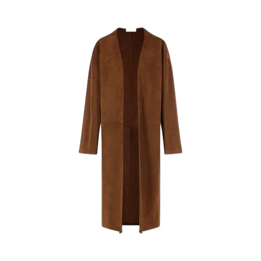 Long Suede Coat