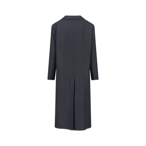 Double-Breasted Wool Coat