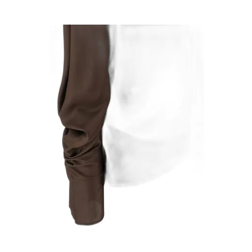 Ruched Turtleneck Top