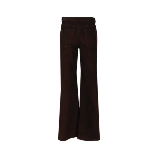 High-Waisted Wide-Leg Corduroy Pants