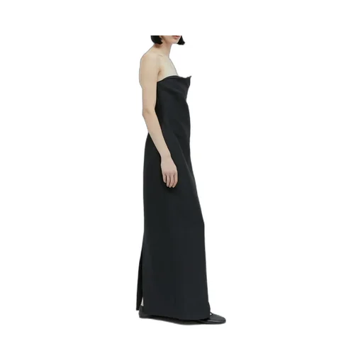 Strapless Column Gown