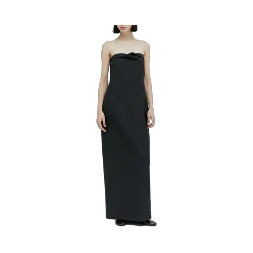 Strapless Column Gown