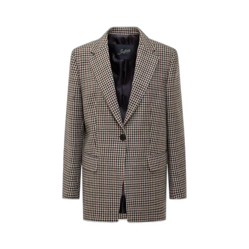 Houndstooth Blazer