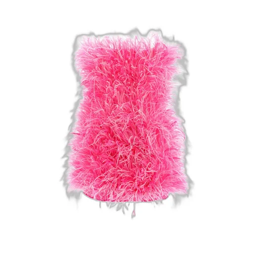 Feather Mini Dress