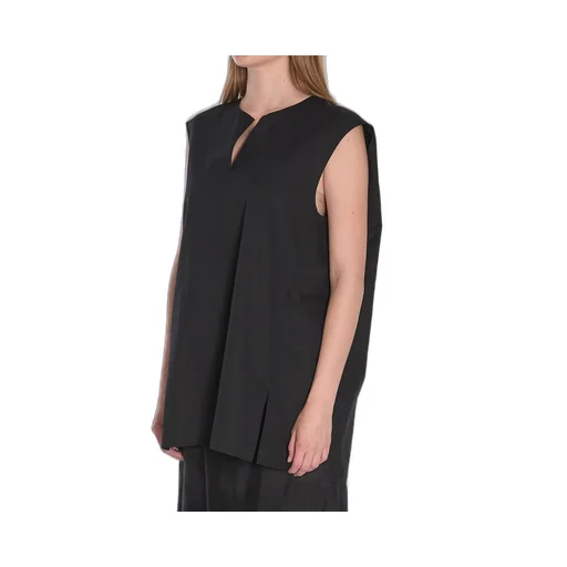 Sleeveless V-Neck Top