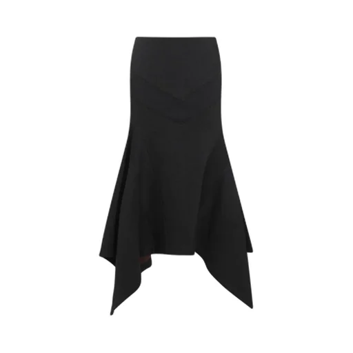 Asymmetrical Midi Skirt