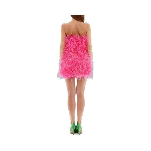 Feather Mini Dress