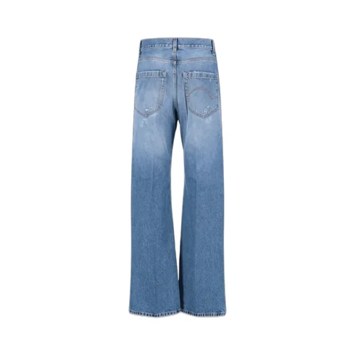 High-Waisted Wide-Leg Jeans