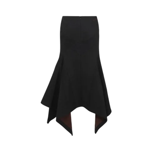 Asymmetrical Midi Skirt