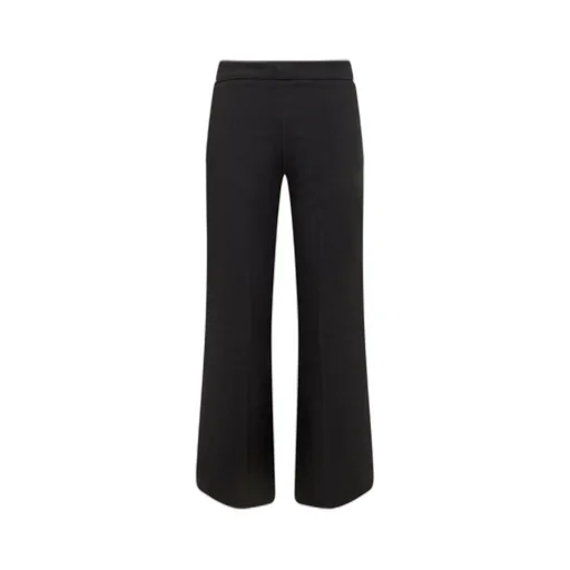 Wide-Leg Trousers With Belt