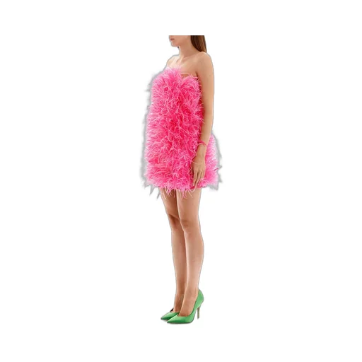 Feather Mini Dress