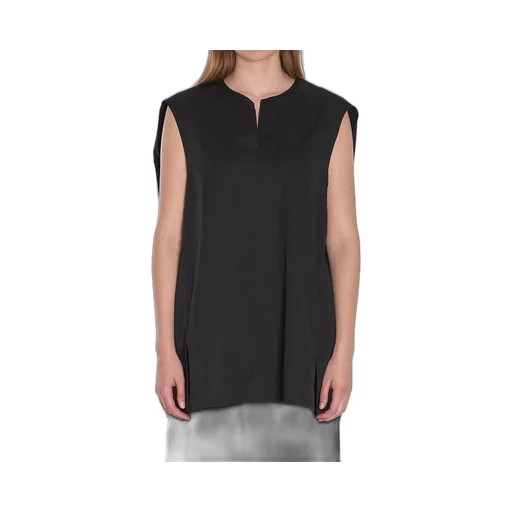 Sleeveless V-Neck Top