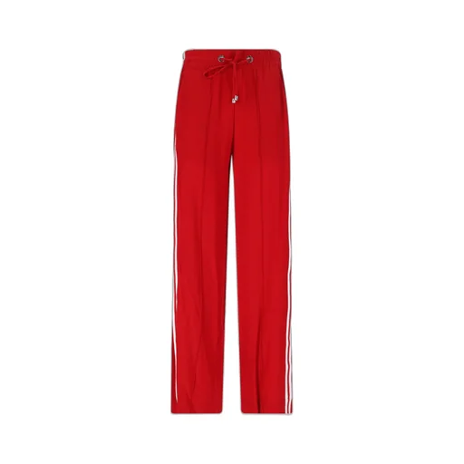 Wide-Leg Track Pants