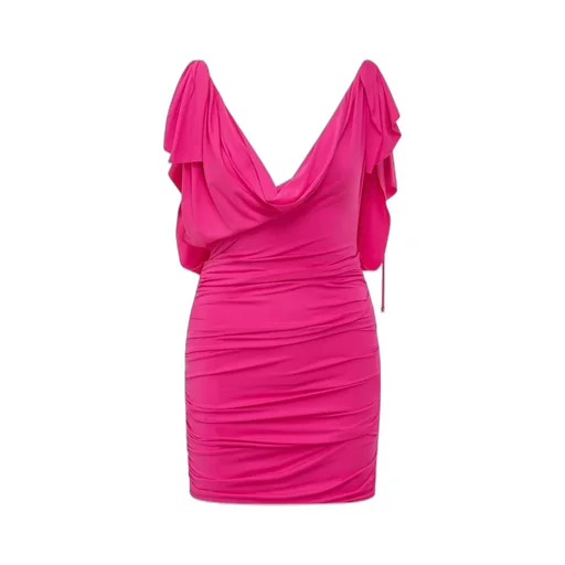 Draped Mini Dress