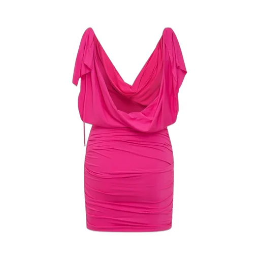 Draped Mini Dress