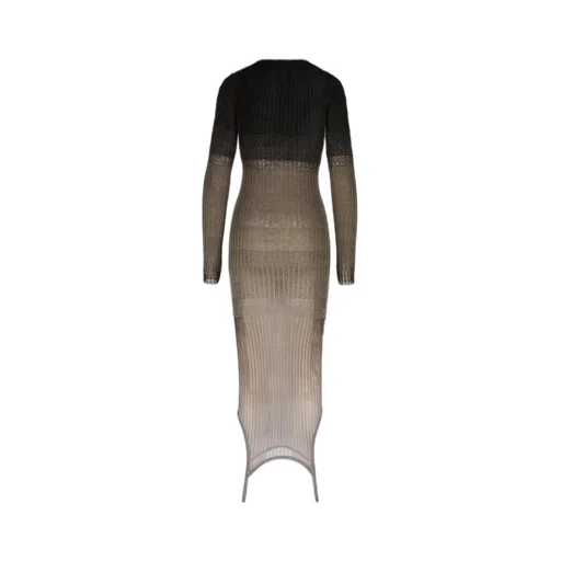 Ombre Knit Maxi Dress