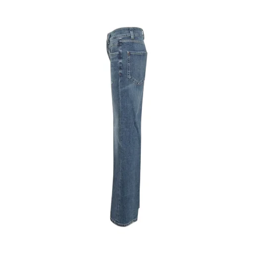 High-Waisted Straight Leg Jeans