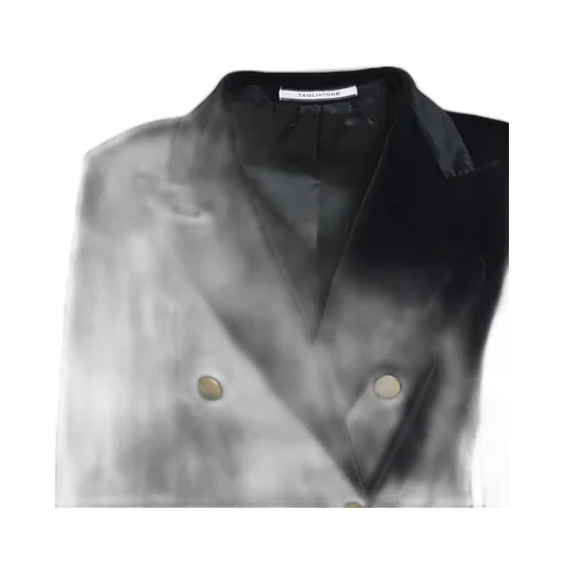 Double-Breasted Velvet Blazer