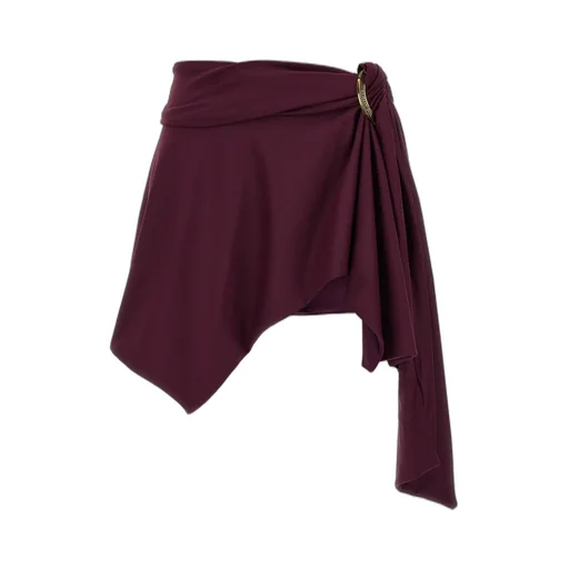 Asymmetric Draped Skirt