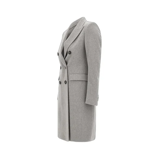 Double-Breasted Wool Coat