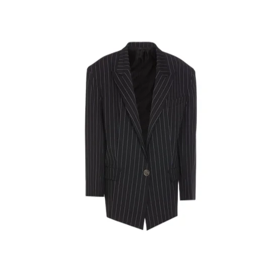 Pinstripe Blazer