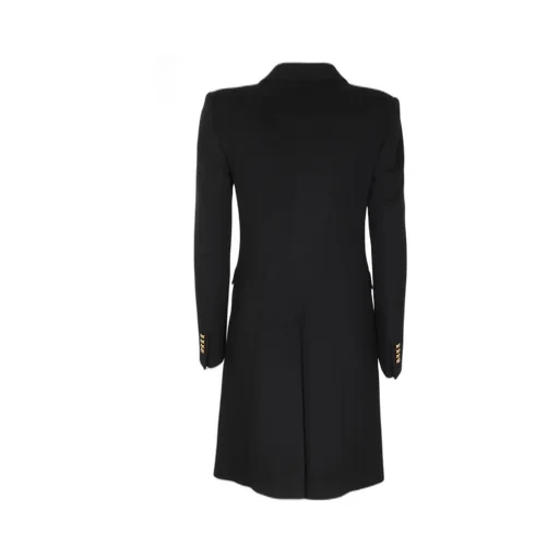 Double-Breasted Wool Coat