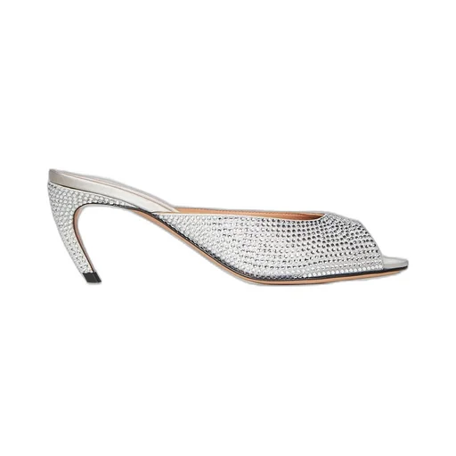 Crystal Embellished Mules