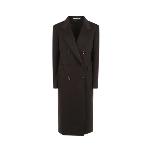 Double-Breasted Wool Coat