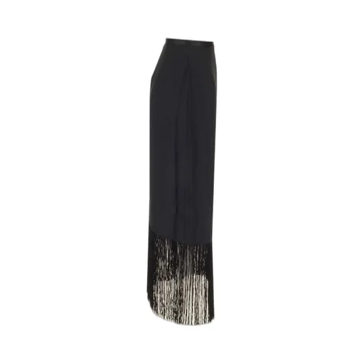 Fringed Midi Skirt