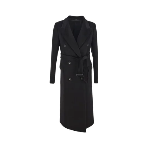 Double-Breasted Wool Coat