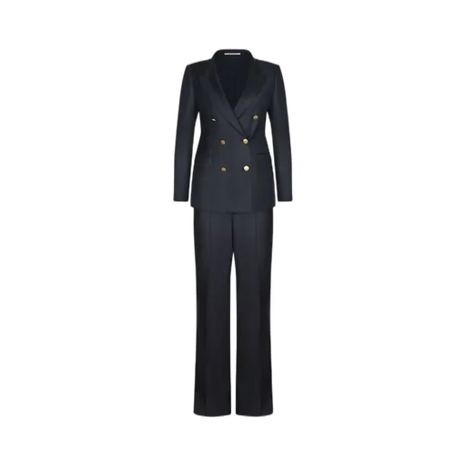 Double-Breasted Blazer And Trousers Set