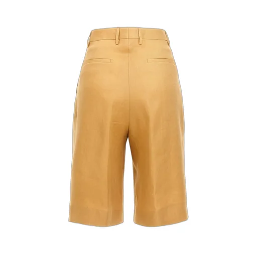 Pleated Wide-Leg Culottes