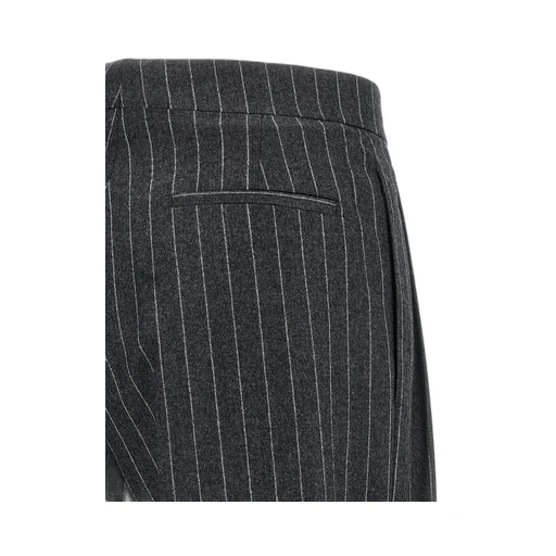 Double-Breasted Pinstripe Suit