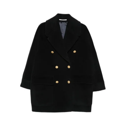 Double-Breasted Wool Coat