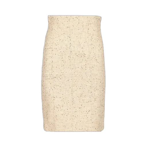 Sequin Tweed Pencil Skirt