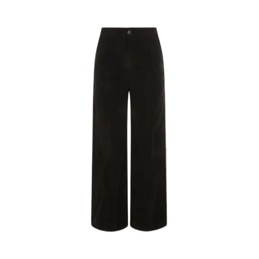 Wide-Leg Corduroy Trousers