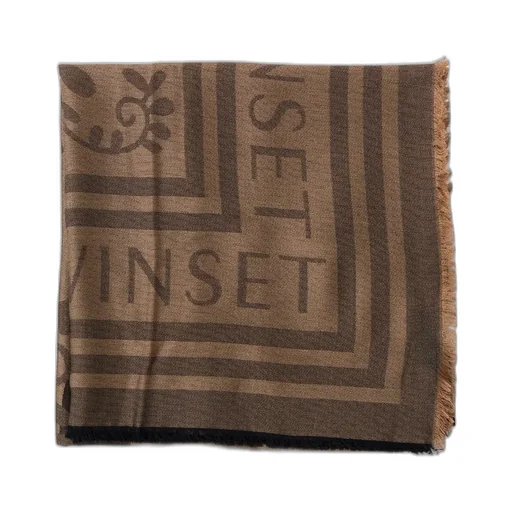 Scarf With Logo Print